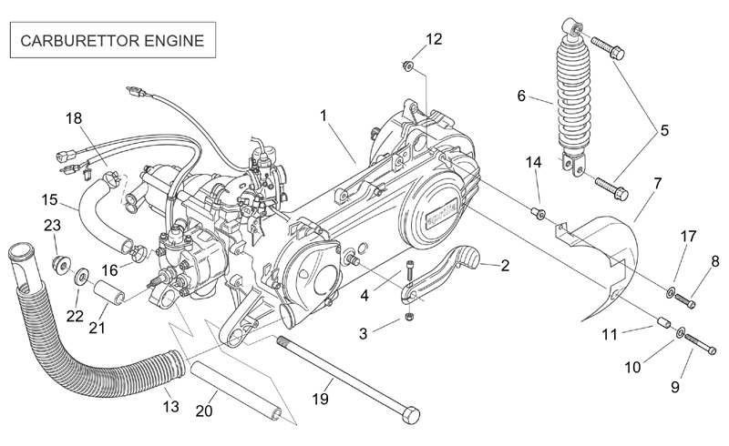 Pump-cylinder hose