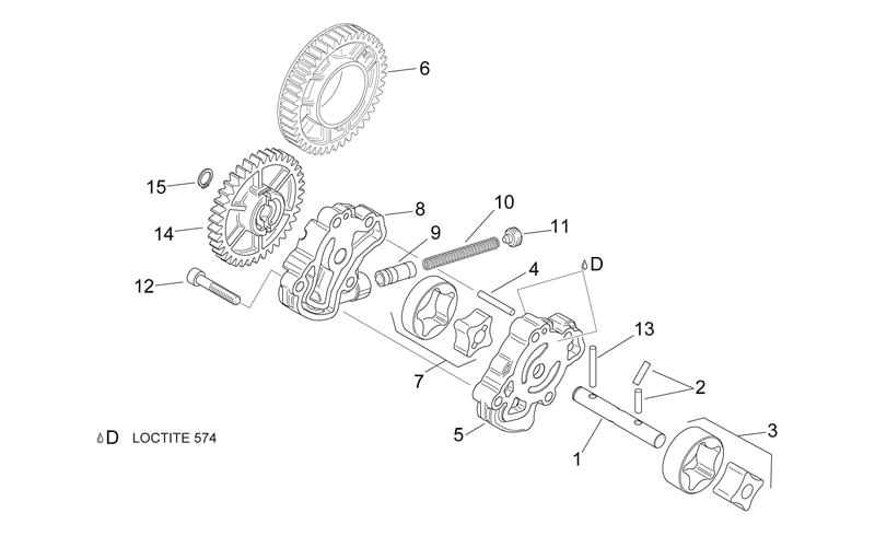 Oil pump cover