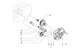 Driven pulley shaft Z=13