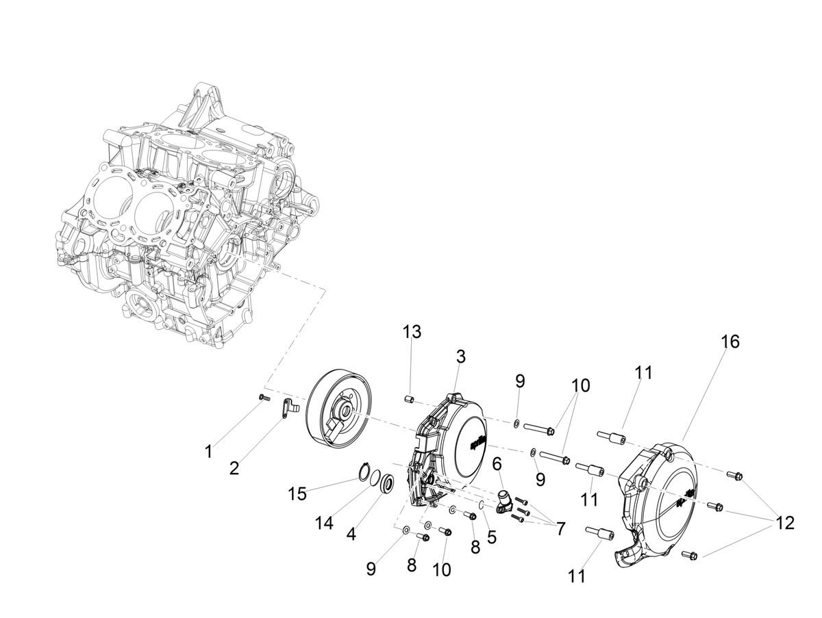 Flywheel cover