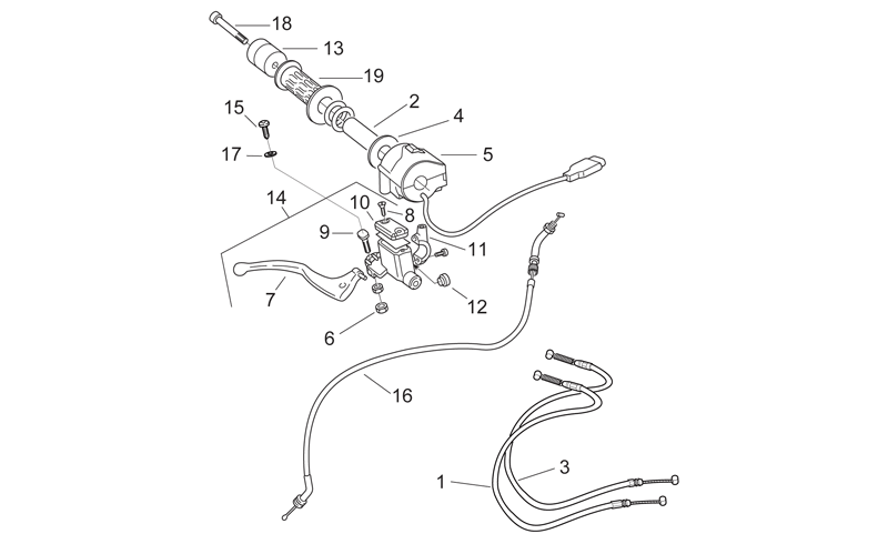 Throttle cable