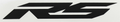LATERAL RIGHT RS DECAL - 2H002756