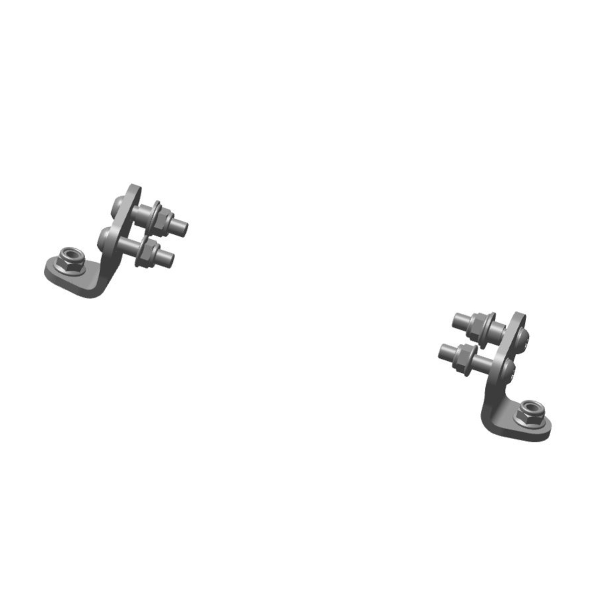 ADDITIONAL BRAKETS FOR V7 STONE'S PANIER RAILS - 2S001594