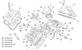 Front valves cover