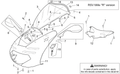 Front fairing-dashboard lockup