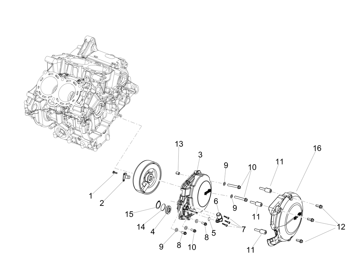 Flywheel cover