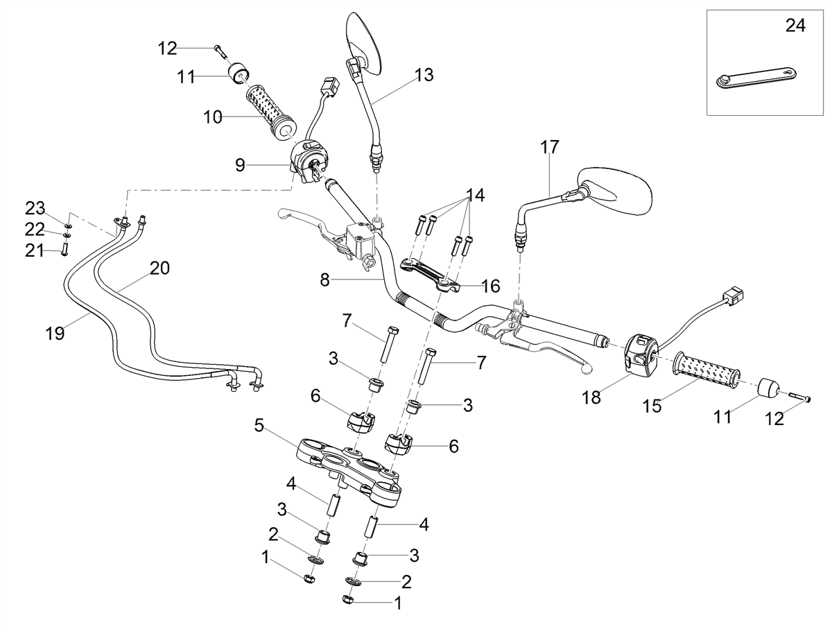 Hex socket screw M6x45