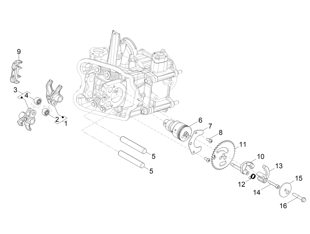 Camshaft plate
