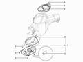 Instrument panel glass
