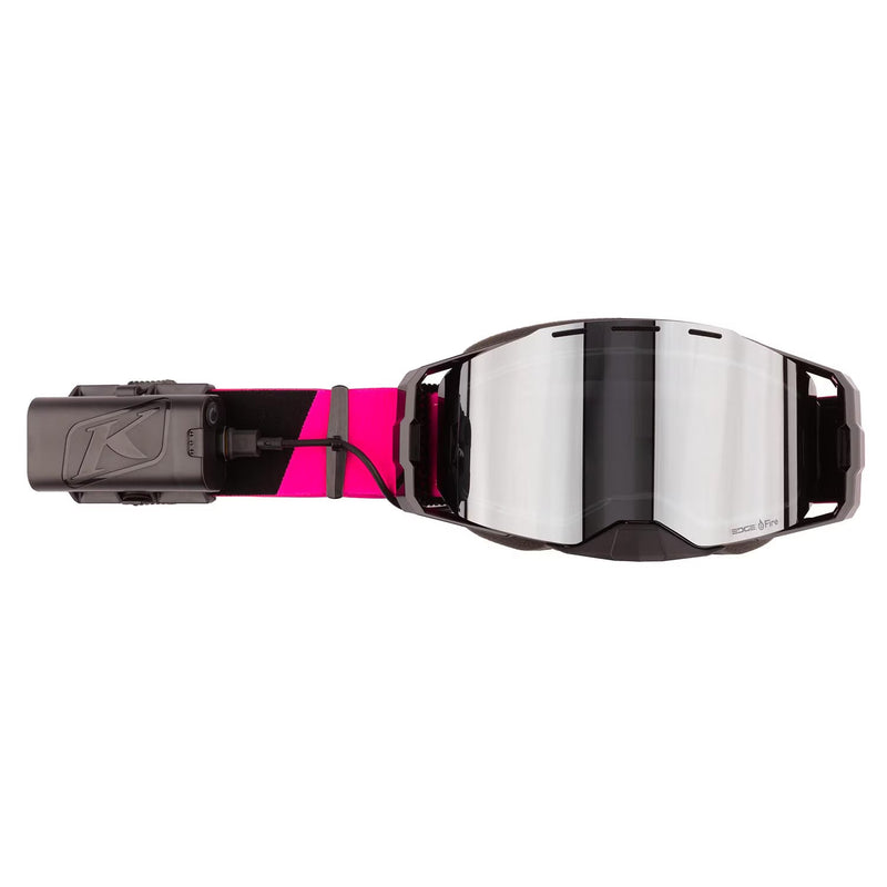 000 / Slope Pink Glo Dark Smoke Silver Mirror