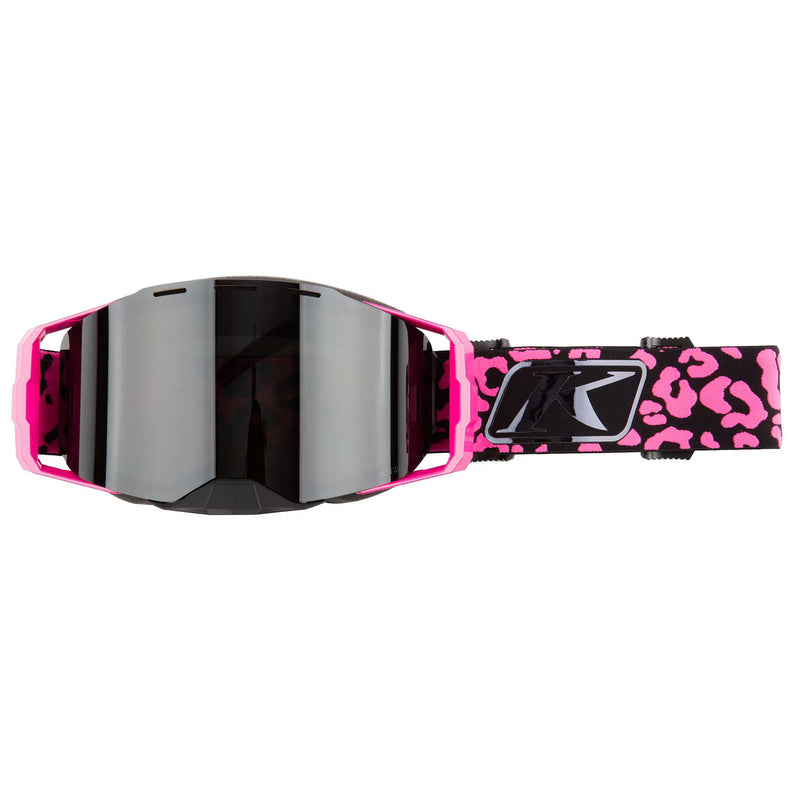 000 / Focus Knockout Pink Black Chrome Smoke Polarized