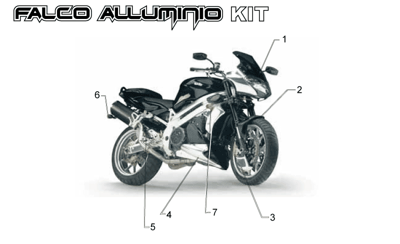 Front kit alu
