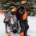 Black - Strike Orange