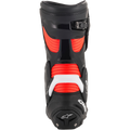 Black + Fluorescent Red + White