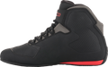 Black + Gray + Red