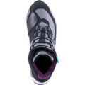 Black + Gray + Purple + Teal
