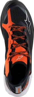 Black + Orange + White