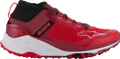 Bright Red + Dark Red + White
