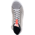 Gray + Red + White