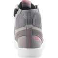 Gray + Red + White