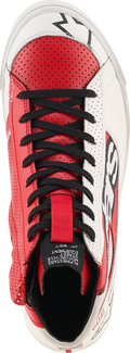 Bright Red + White