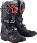 Black + Fluorescent Red