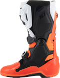 Black + Fluorescent Orange + White