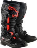 Black + Fluorescent Red