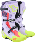 Diva Pink + Fluorescent Yellow + Purple