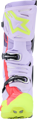 Diva Pink + Fluorescent Yellow + Purple