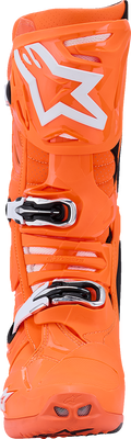 Black + Fluorescent Orange + White
