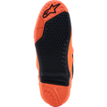 Black + Fluorescent Orange + White