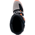 Black + Fluorescent Orange + Warm Gray