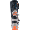Black + Fluorescent Orange + Warm Gray