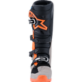 Black + Fluorescent Orange + Warm Gray