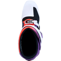 Blue + Fluorescent Red + Purple + White