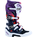 Blue + Fluorescent Red + Purple + White