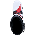 Black + Bright Red + White