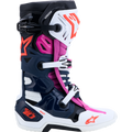 Black + Dark Blue + Fuchsia + White
