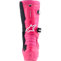 Black + Fluorescent Pink + White
