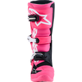 Black + Fluorescent Pink + White