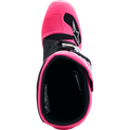 Black + Fluorescent Pink + White