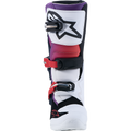 Black + Dark Blue + Purple + White