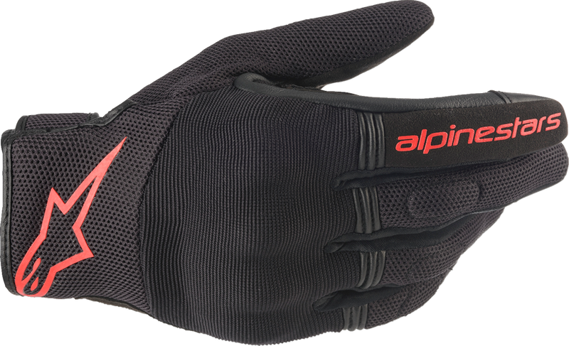 Alpinestars Copper Gloves - Black/Fluo Red