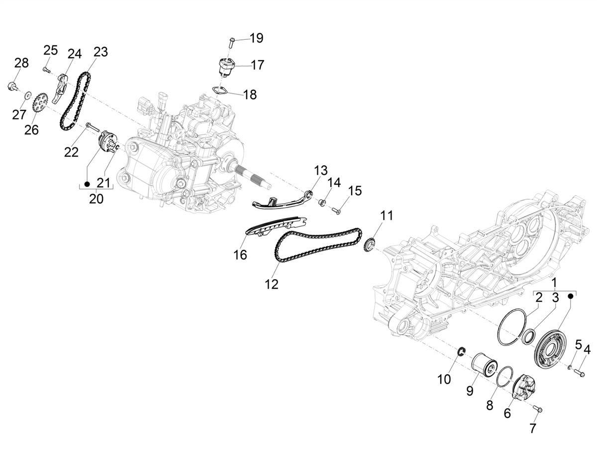 Camshaft chain