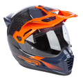 Echo Gloss Black - Striking Orange - Petrol