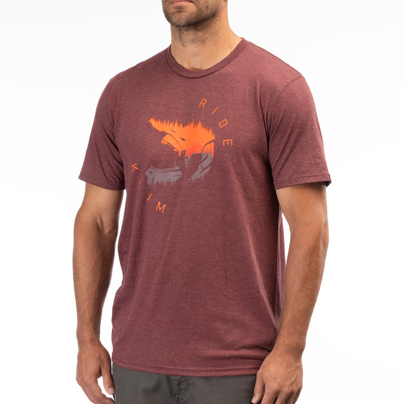 Maroon Frost - Red Orange
