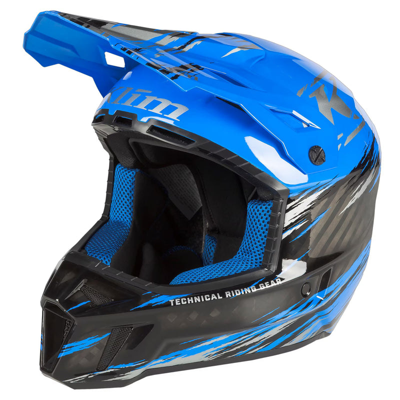 3X / Thrashed Electric Blue Lemonade - Metallic Silver
