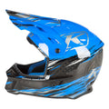 Thrashed Electric Blue Lemonade - Metallic Silver