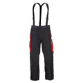 Black - Fiery Red